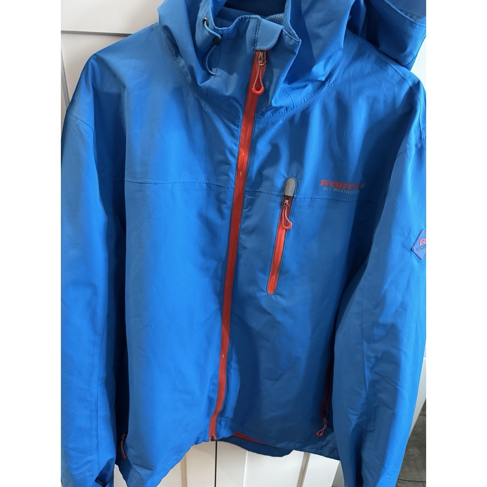 Men's Waterproof‎ Ski/Rain Outer Layer Rain X-Large Blue VTG